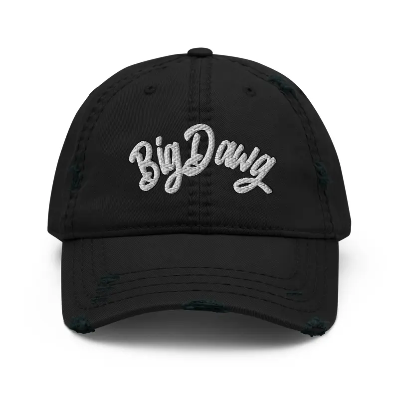 Big Dawg Distressed Dad Hat