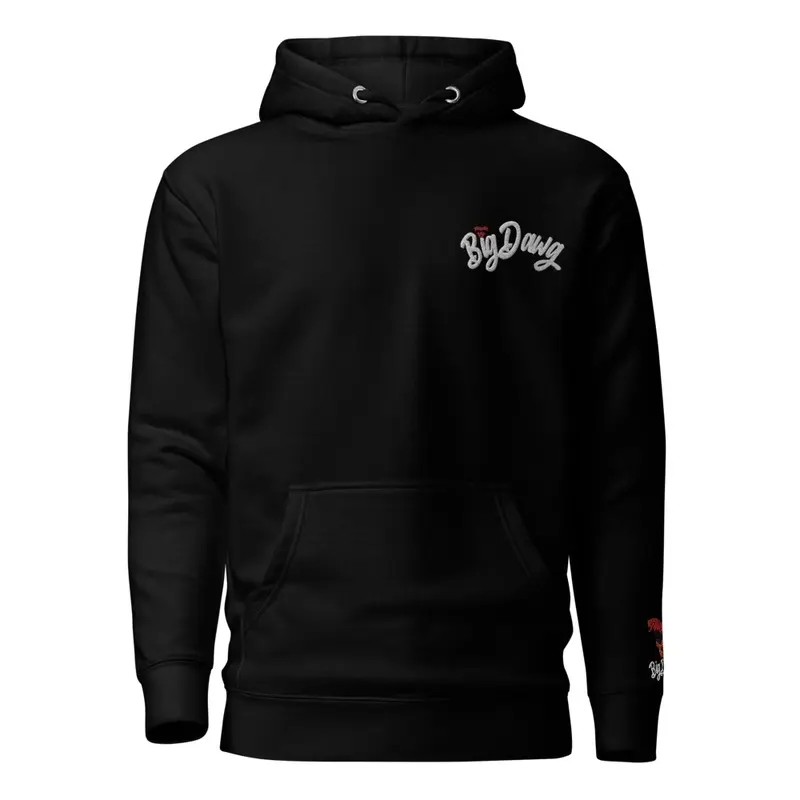 Big Dawg Embroidered Soft-Wash Hoodie