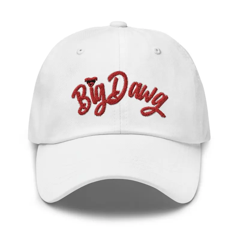 Big Dawg Classic Red Dad Hat